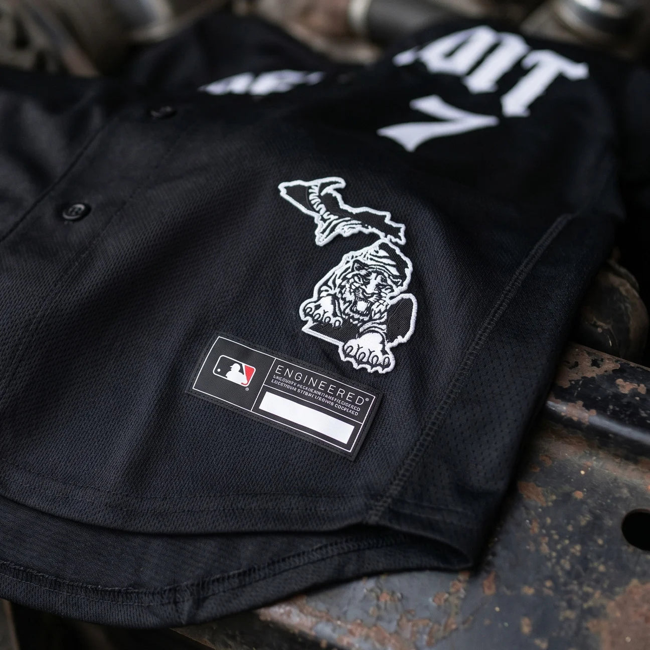 Men's Detroit Tigers 'Old English Edition' Vapor Premier Limited Jersey - All Stitched