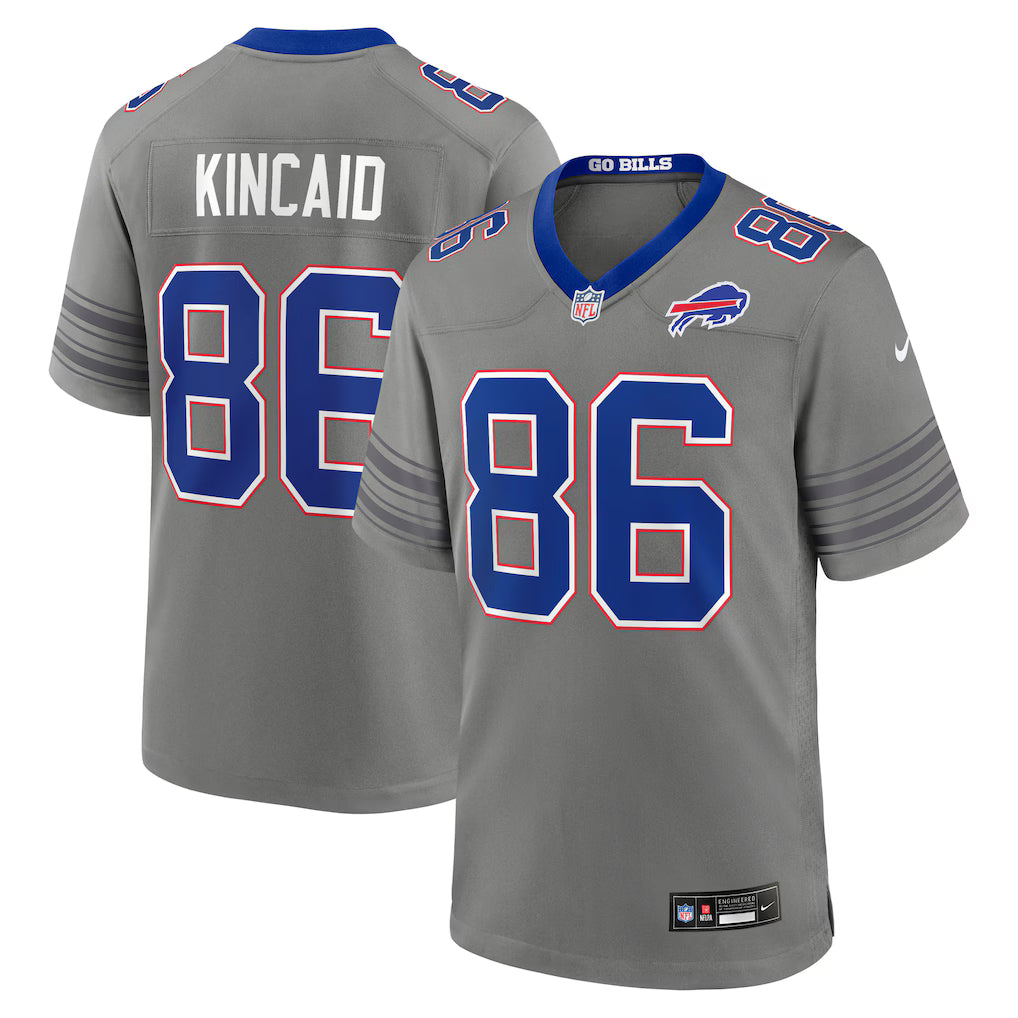 Buffalo Bills Gray Nickel City Game Jersey