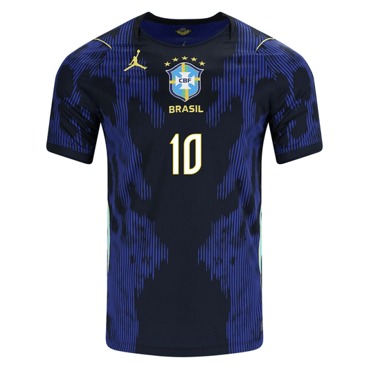 Brazil Neymar JR. Away Stadium Jersey 2026 (Old Royal/Black)