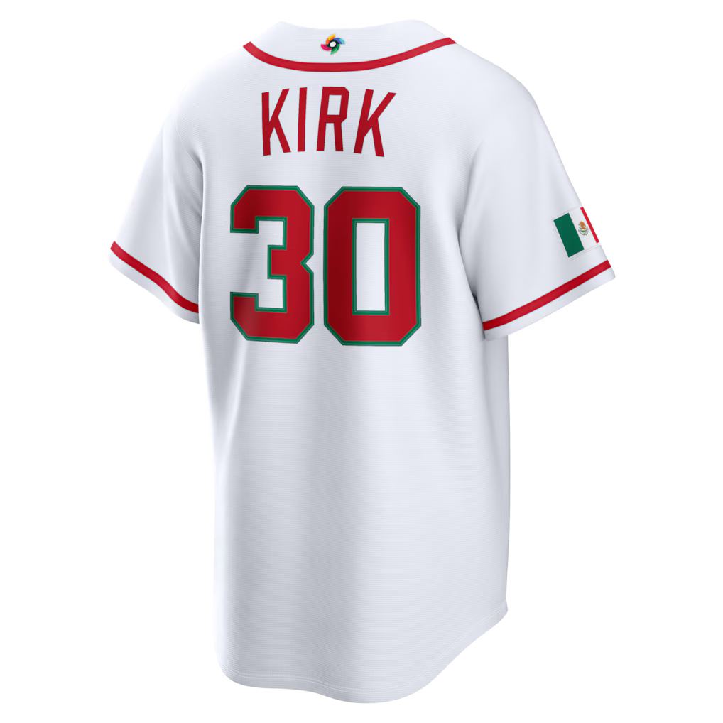 2026 WBC Mexico Stadium Baseball White Jersey – All Stitched