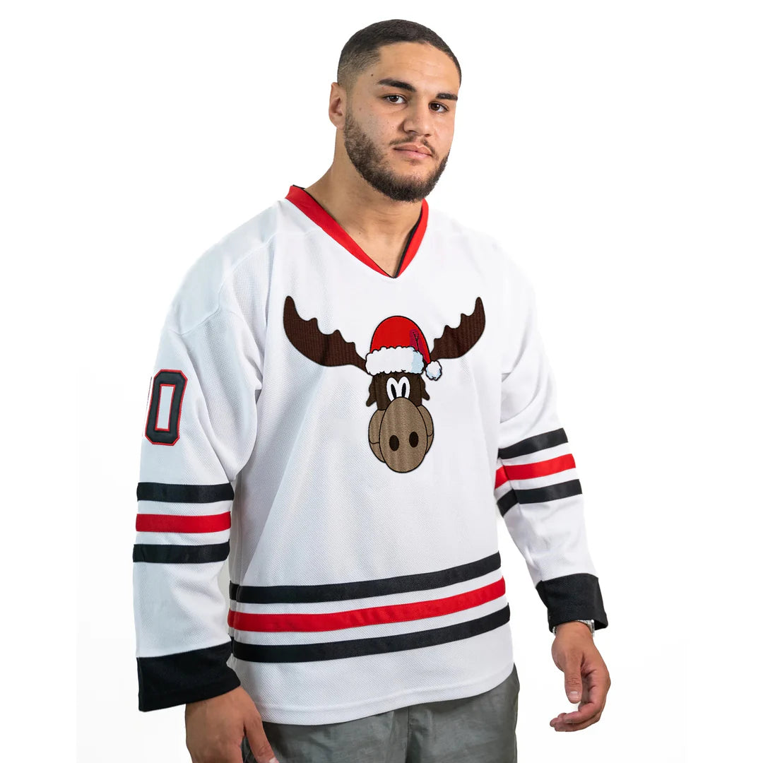 【Black Friday Price🔥】Christmas Style 'Griswold' Embroidered Hockey Jersey - Coieh