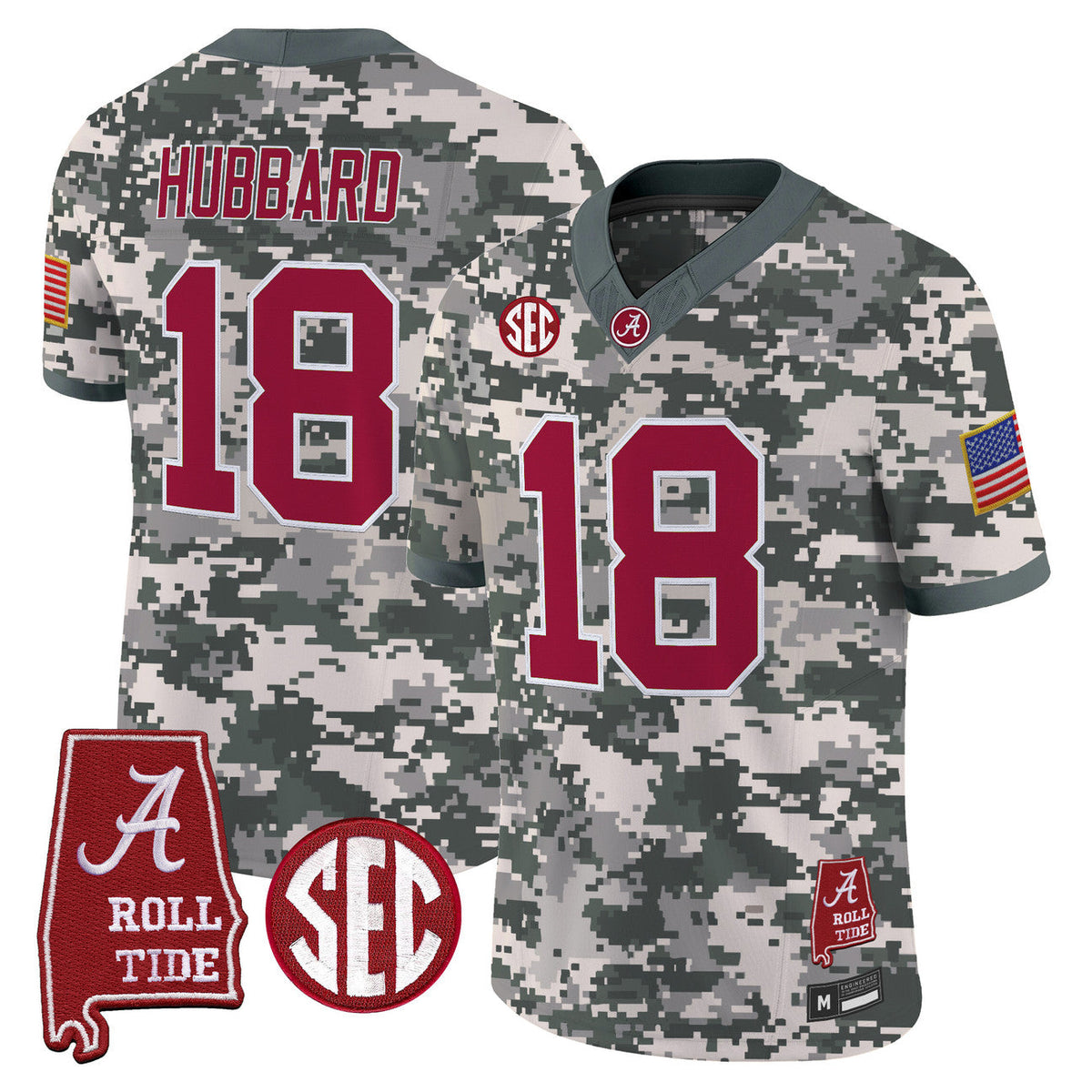 Alabama Crimson Tide Camouflage  Vapor Limited Jersey