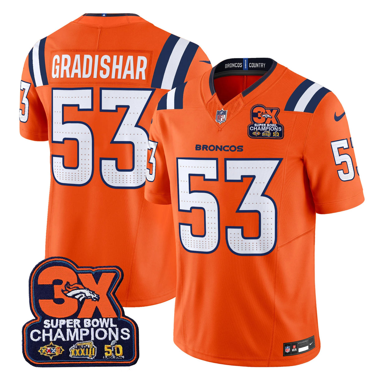 Denver Broncos Vapor Limited jersey