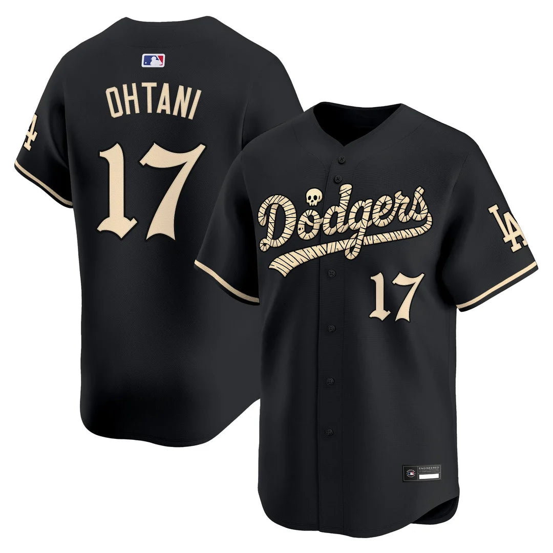 Los Angeles Dodgers Halloween Mummy Edition Jersey