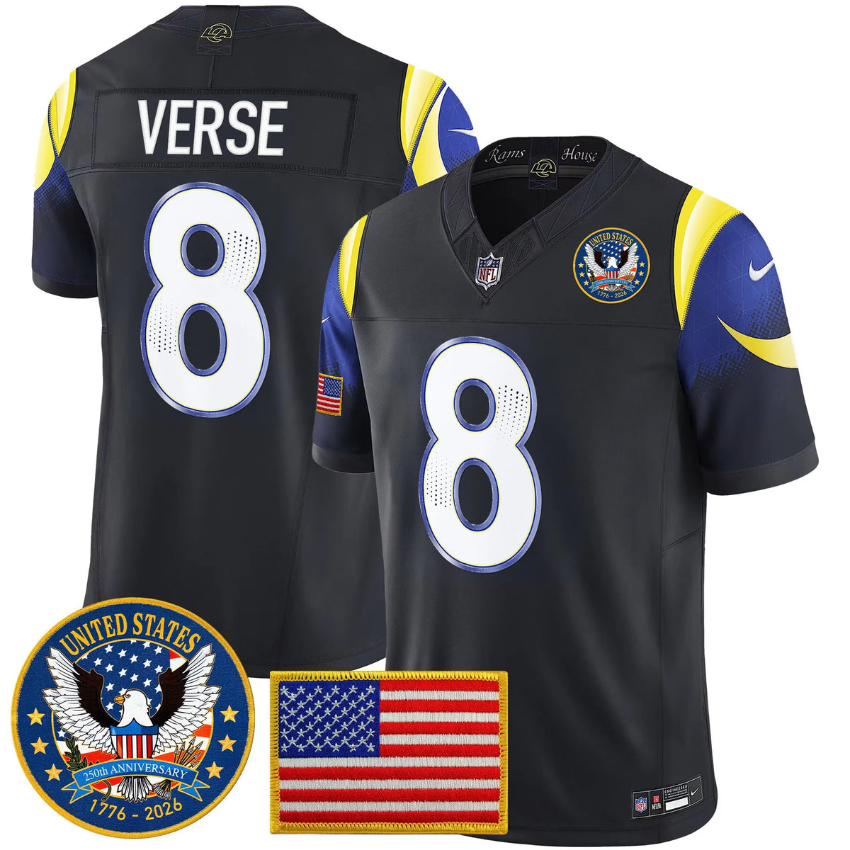 Men's Los Angeles Rams 2025 football jersey