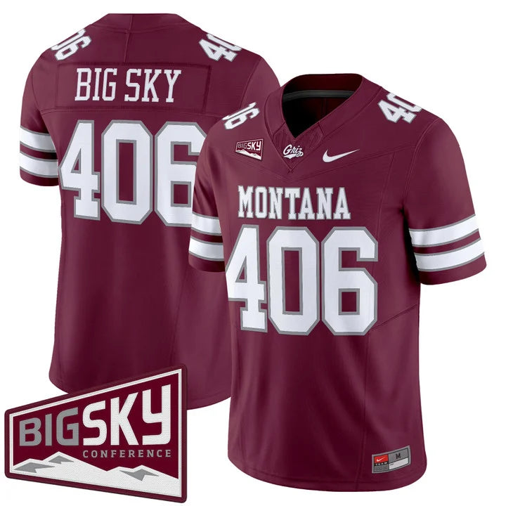 Men's Montana Grizzlies 2025 Vapor Limited Jersey