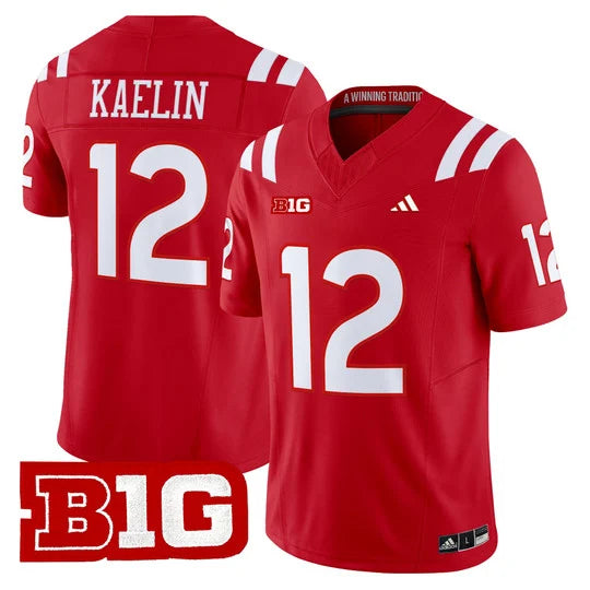 Nebraska Cornhuskers 2026 football jersey with stitched kaelin