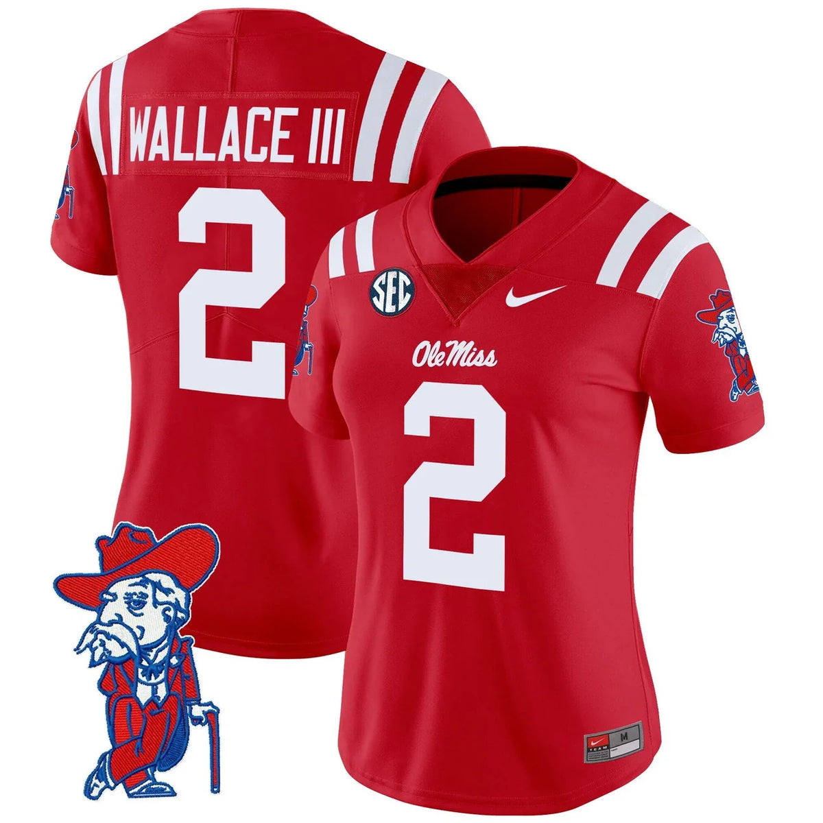 Women's Ole Miss Rebels 2026 Vapor Limited Jersey V2 - All Stitched